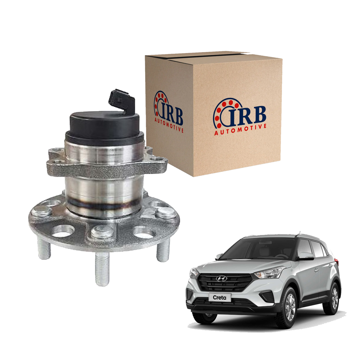 Cubo Com Rolamento da Roda Traseira Hyundai Creta 2017 2018 2019 2020 2021 2022