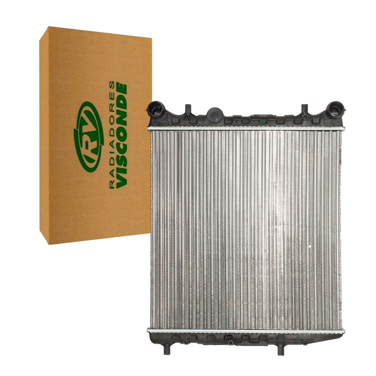 Radiador Água Fox Polo 1.0 8v 1.6 8v 2003 2004 2005 Sem Ar