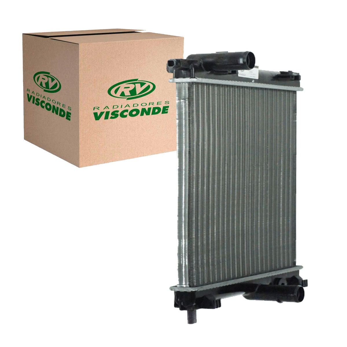 Radiador De Água Vw Up 1.0 Mpi 12v 2014 2015 2016 2017 2018