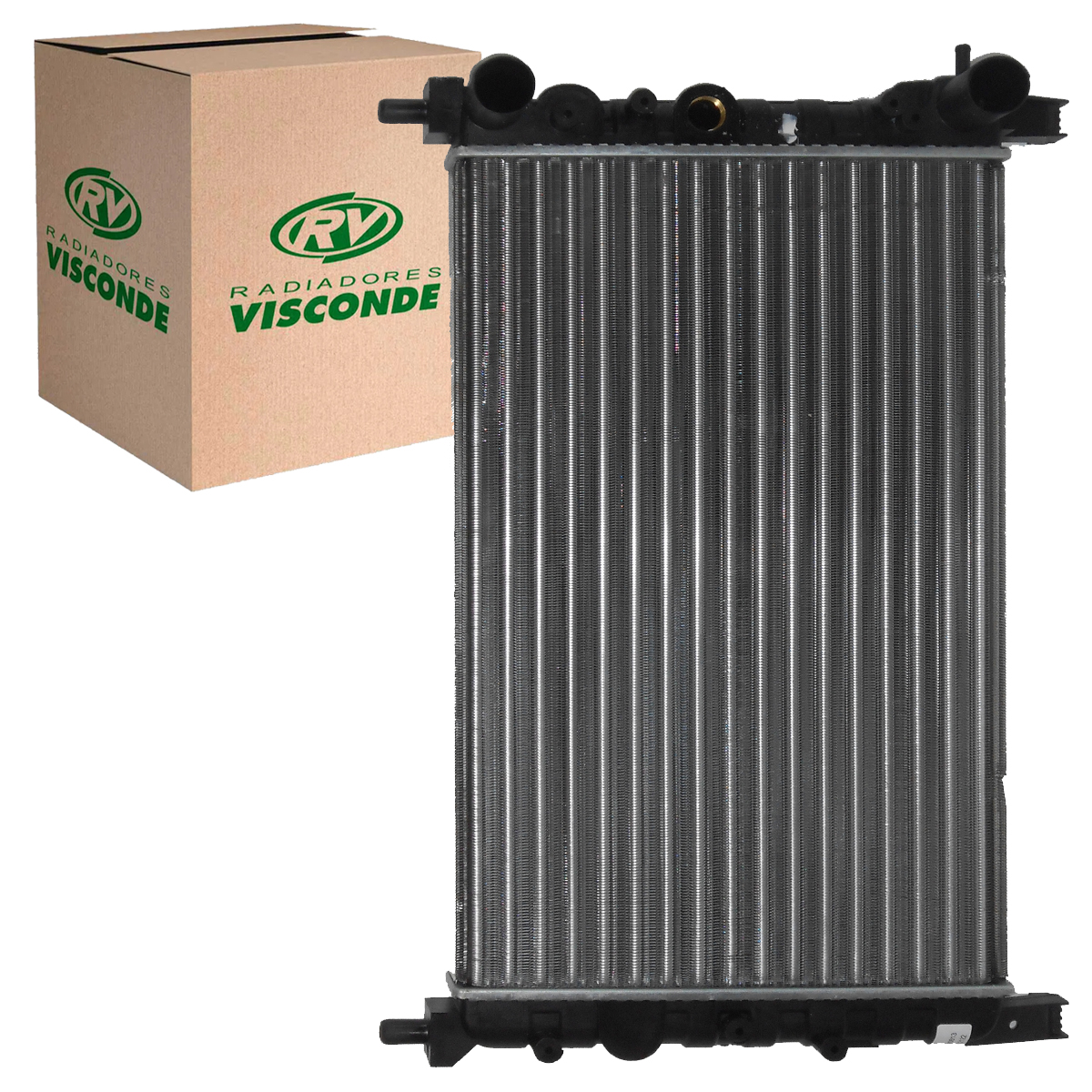 Radiador Água Uno Fiorino 1.0 1990 Até 2000 C/ Ar Sem Reserv