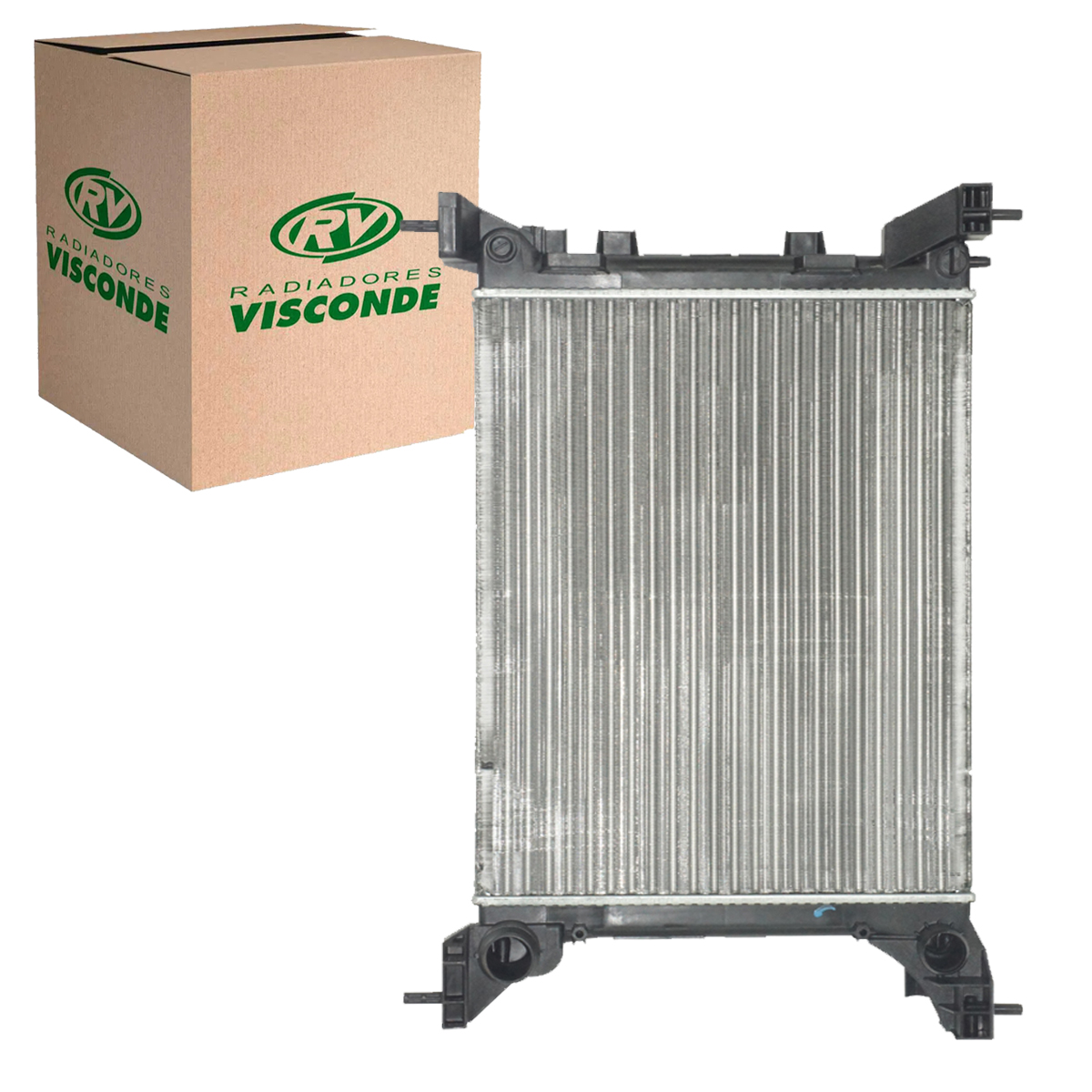 Radiador De Água Fiat Mobi 1.0 8v 1.4 8v 4cil Flex 2017 2018