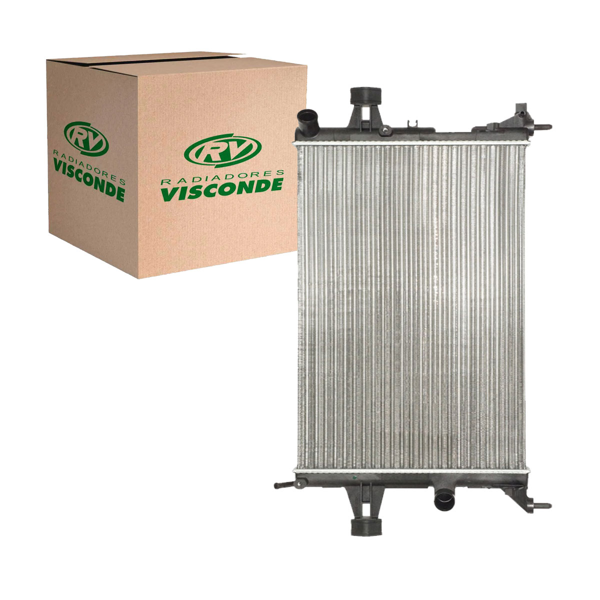 Radiador De Água Vectra 1997 1998 1999 2000 2001 2002 Sem Ar