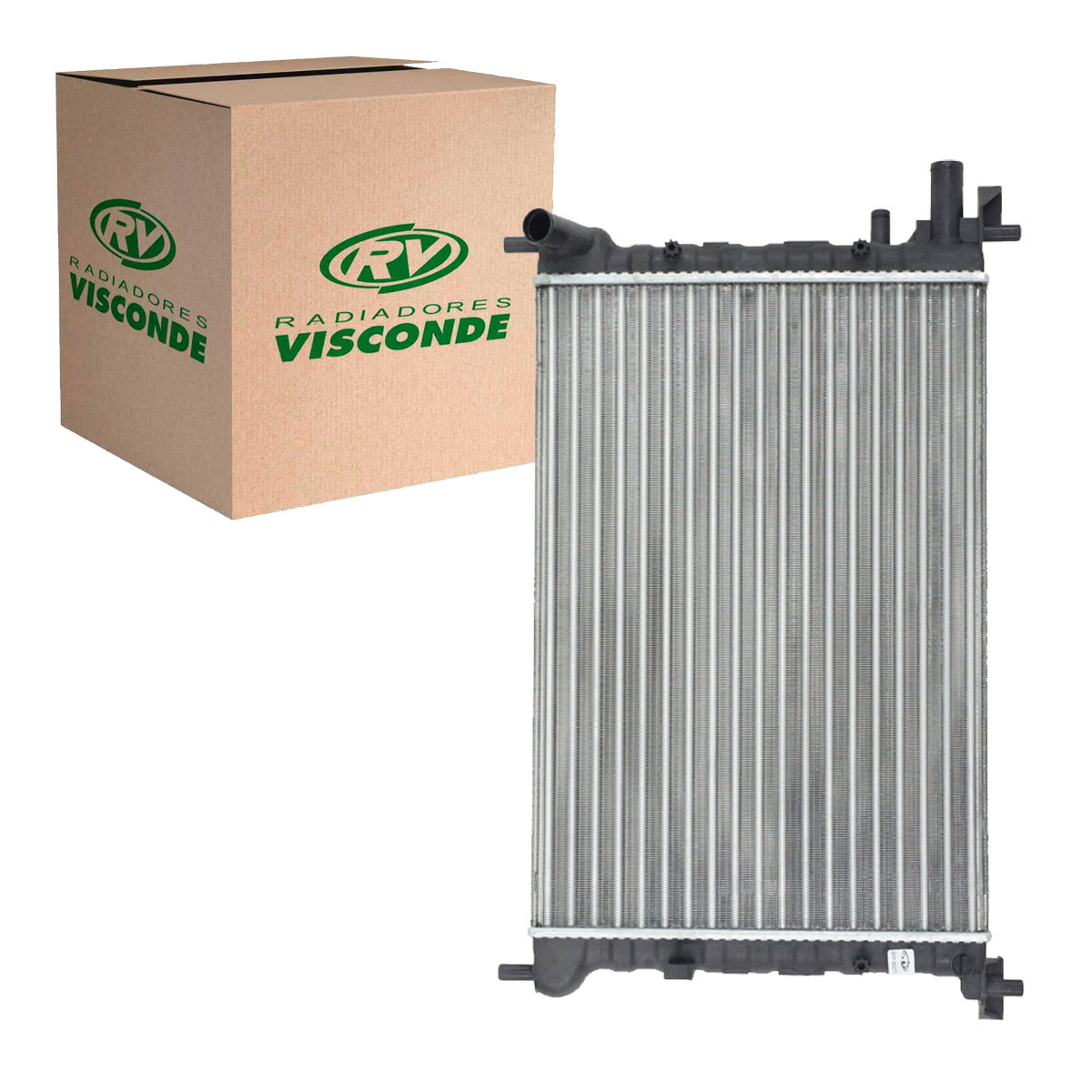 Radiador De Água Fiesta 1.0 1.3 1996 1997 1998 Endura Com Ar