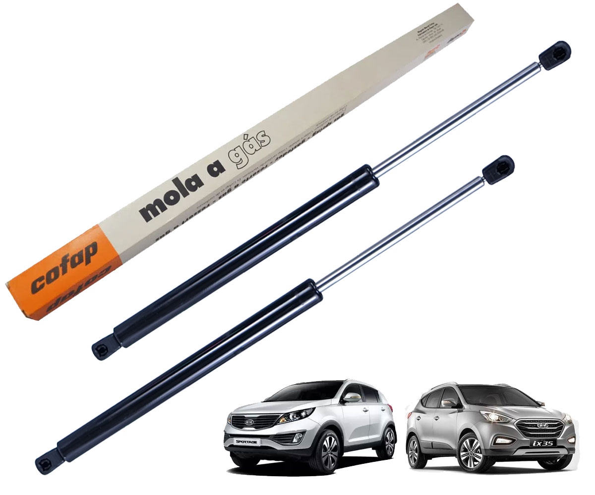 2 Amortecedor Porta Mala Sportage 2011 A 2016 Ix35 Até 2018