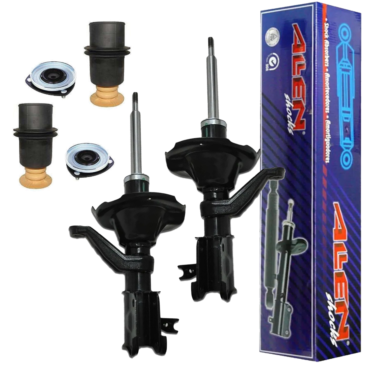 Kit 2 Amortecedor Dianteiro + Batente Civic 2003 2004 2005