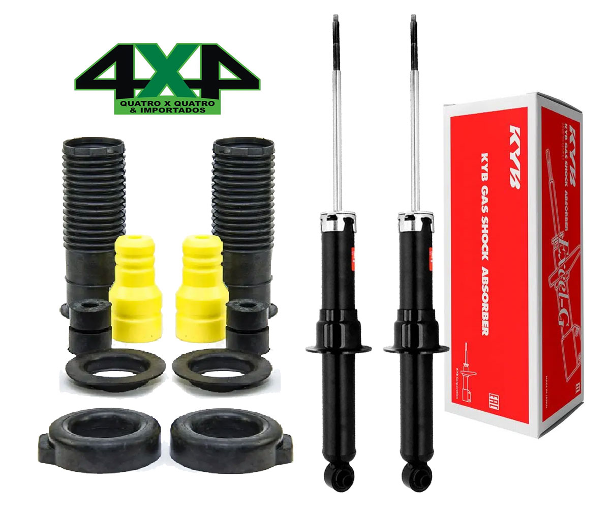 2 Amortecedores Traseiros + Kit Freemont 2012 2013 2014 2015