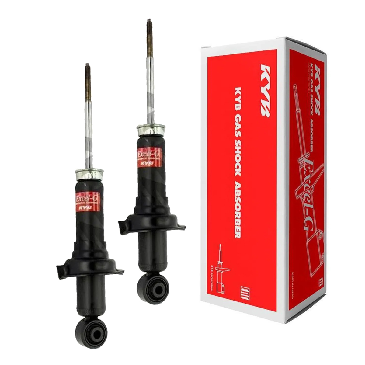 2 Amortecedor Traseiro Kayaba Civic 1.7 16v 2003 2004 2005