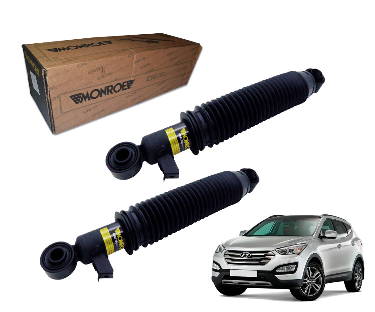 2 Amortecedores Traseiros Monroe Santa Fé 4x4 2013 2014 2015
