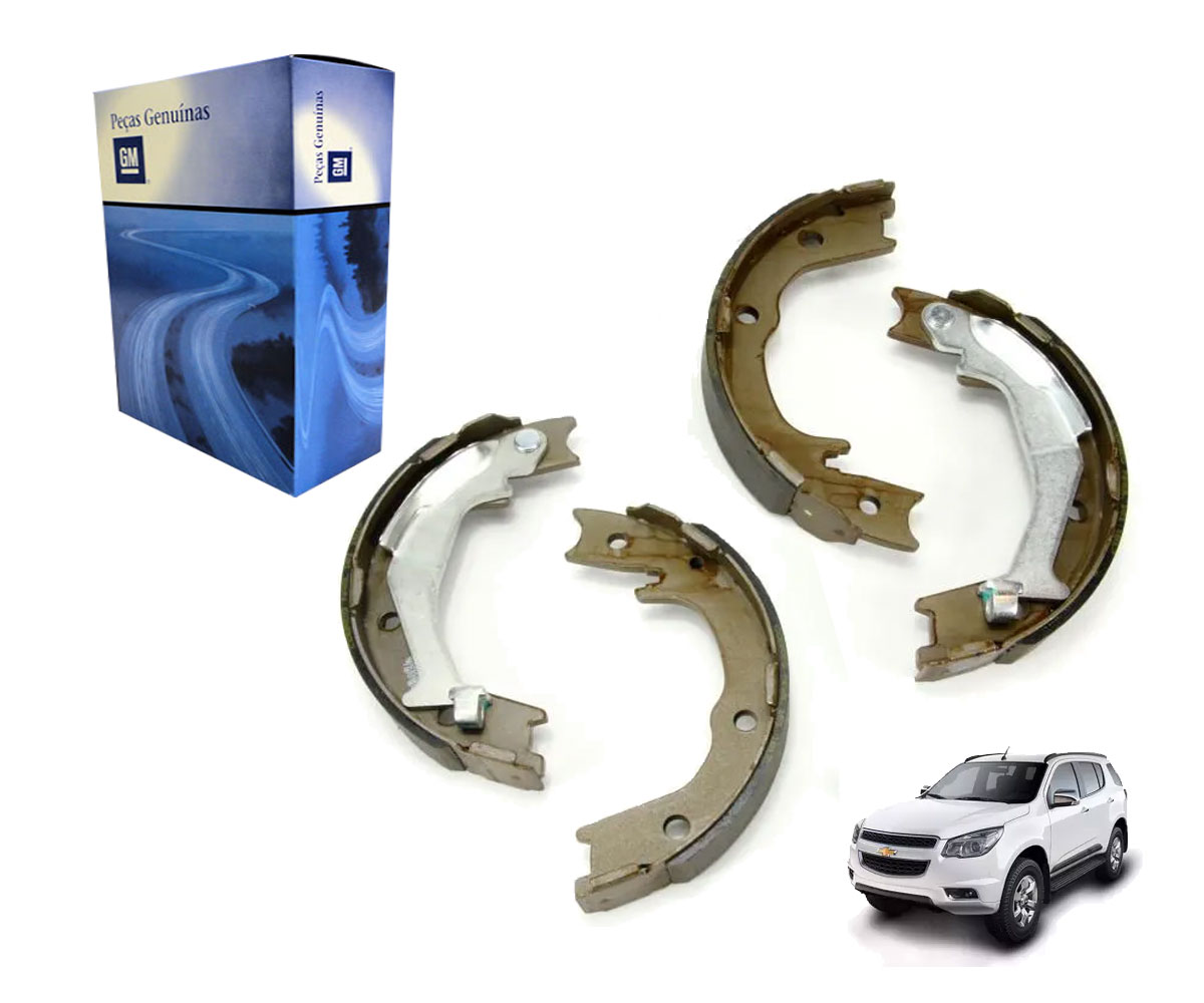 4 Lona Freio Original Trailblazer 2013 2014 2015 2016 2017