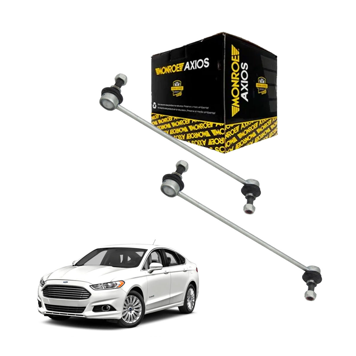 2 Bieleta Dianteira Axios Ford Fusion 2013 2014 2015 2016