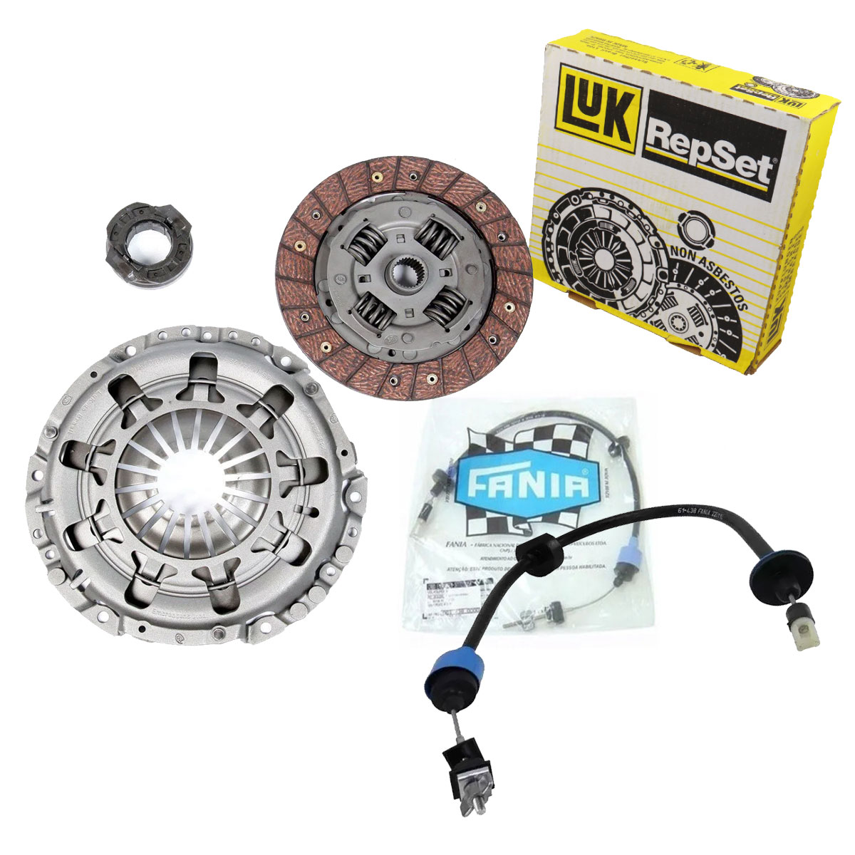 Kit Embreagem + Cabo Gol 1.0 8v 1.0 16v 1997 1998 1999 2000
