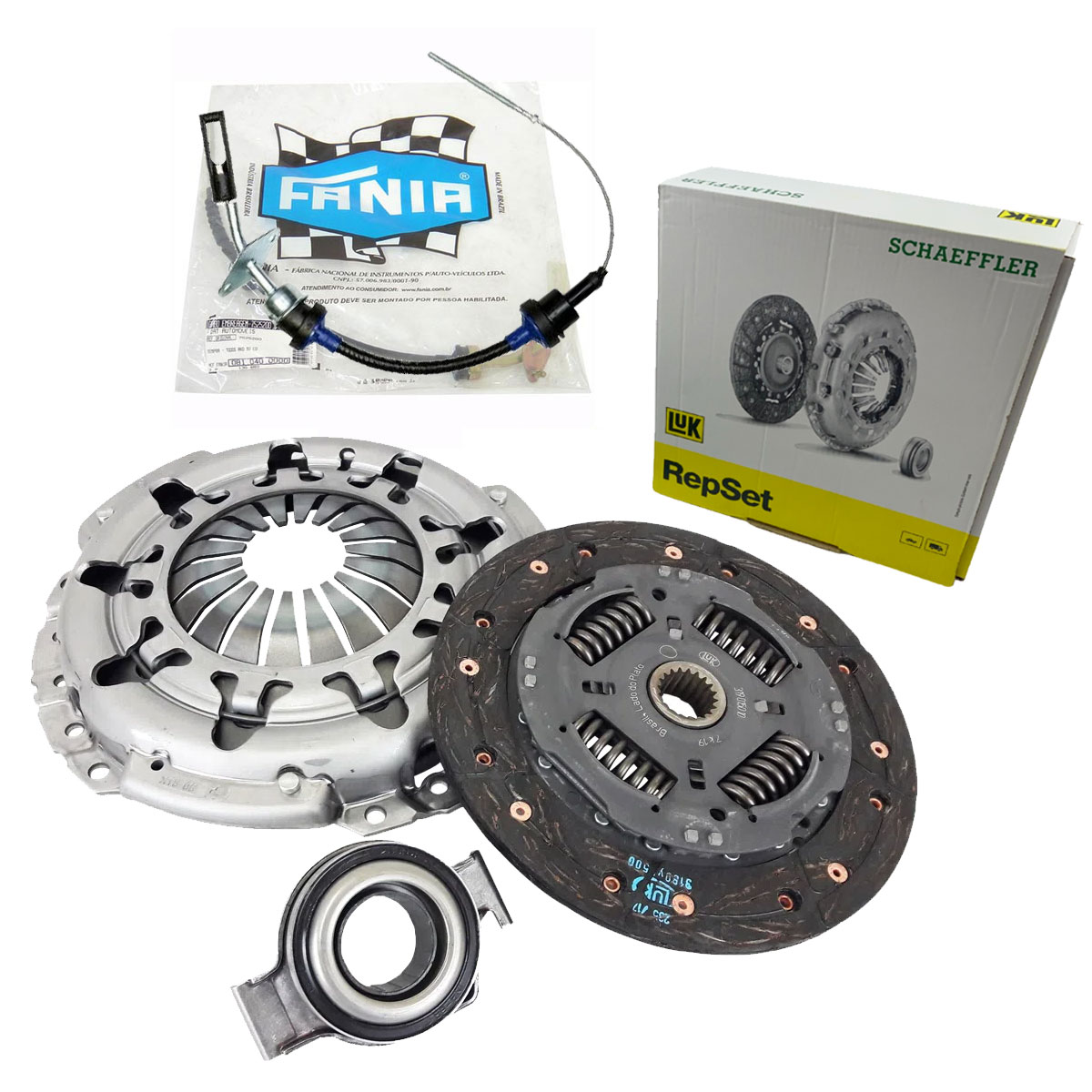 Kit Embreagem Luk + Cabo Doblo 1.3 16v 2002 2003 2004 2005