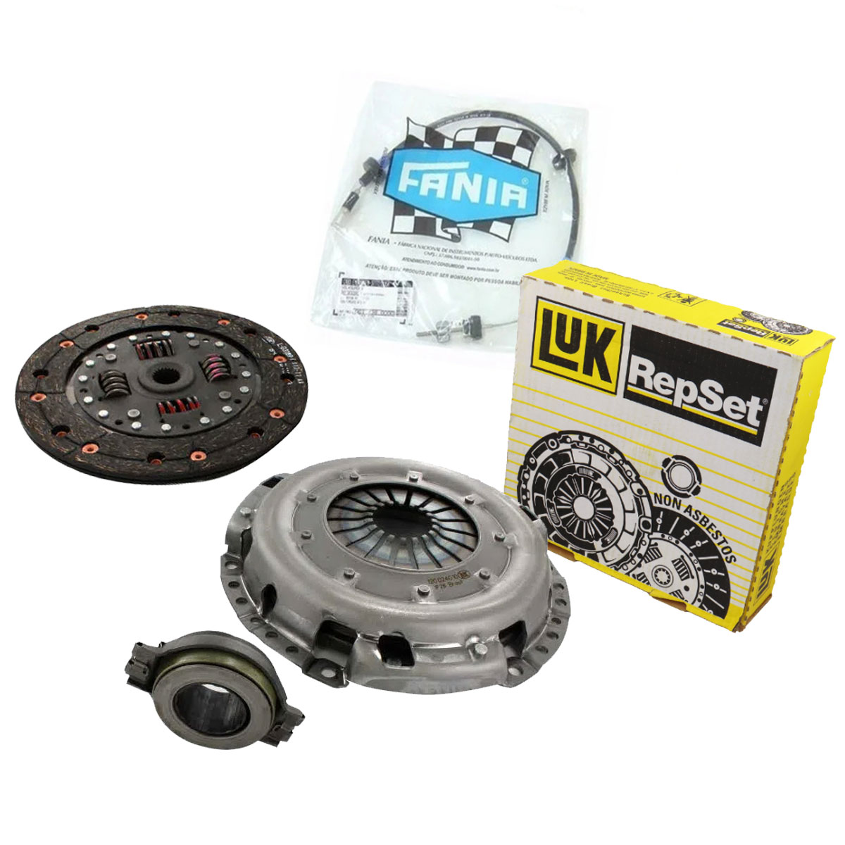 Kit Embreagem + Cabo Voyage Saveiro 1.6 Cht 1991 1992 1993 1994