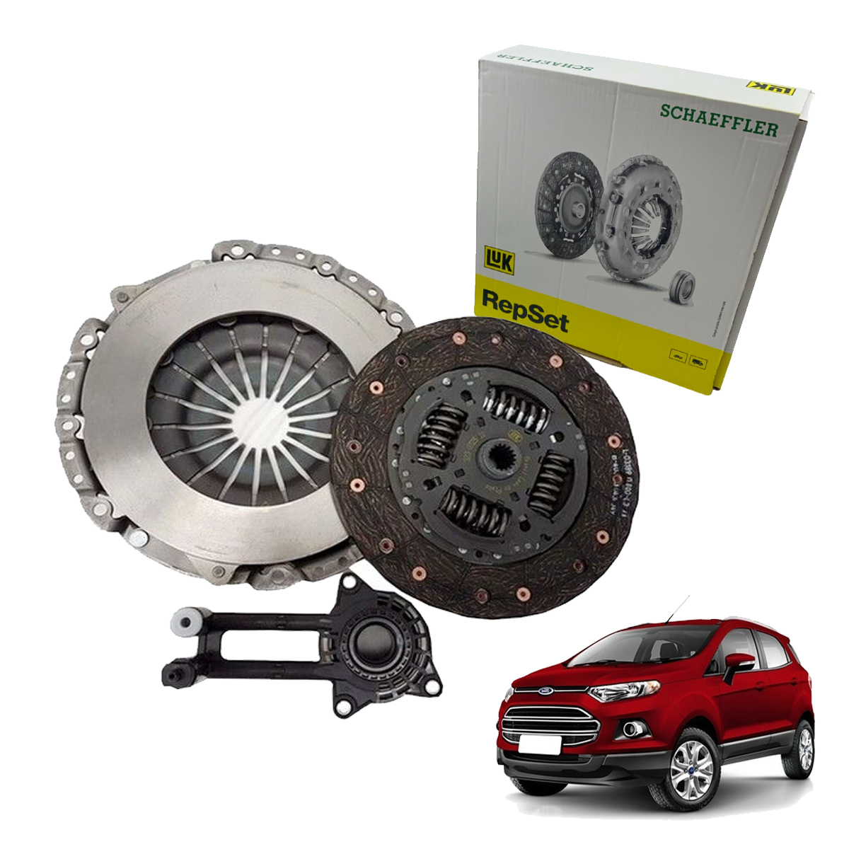 Kit Embreagem Ecosport 2.0 16v 2013 2014 Focus 2.0 2009 2010