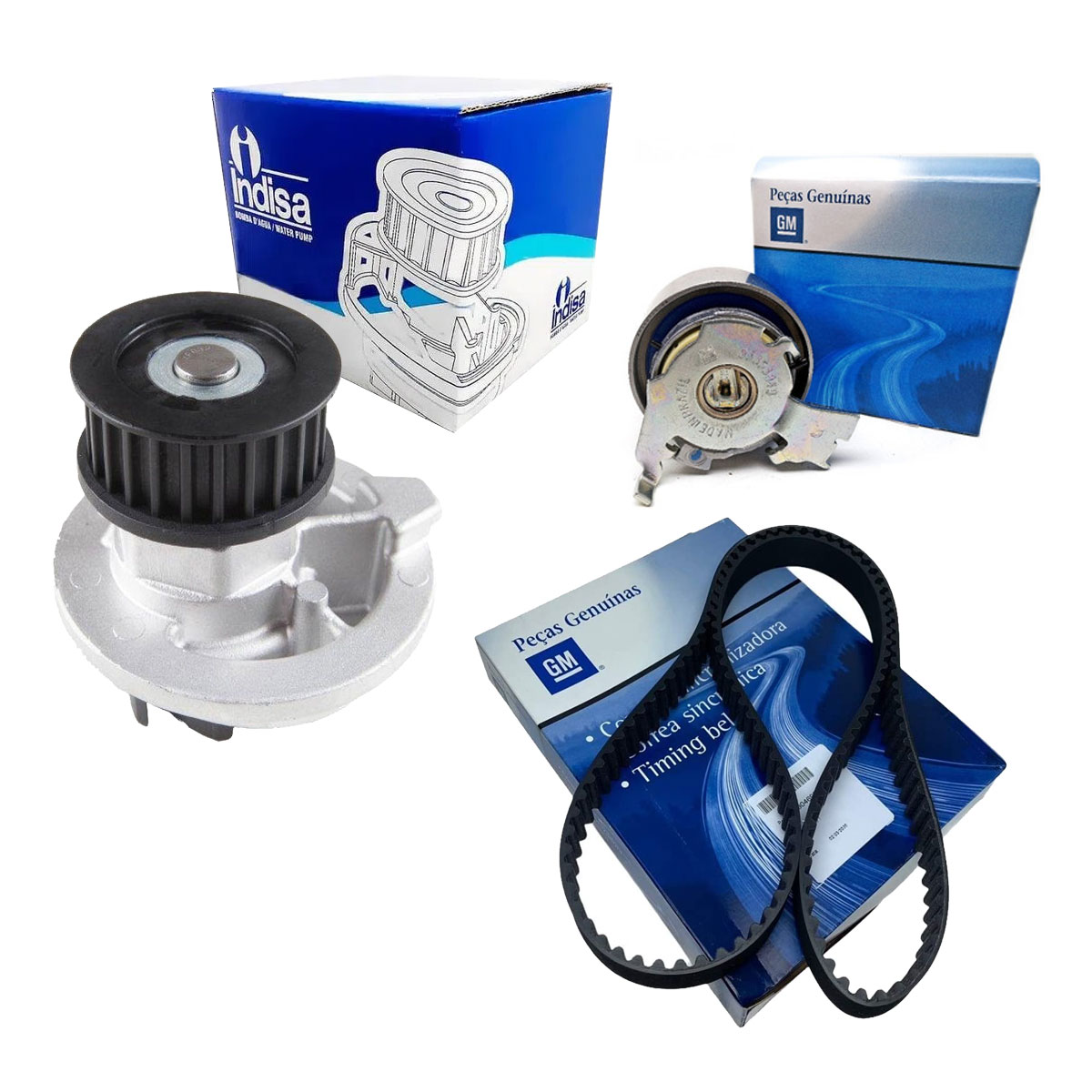 Correia Dentada Tensor Bomba D'agua Vectra 2.2 8v 1999 2000