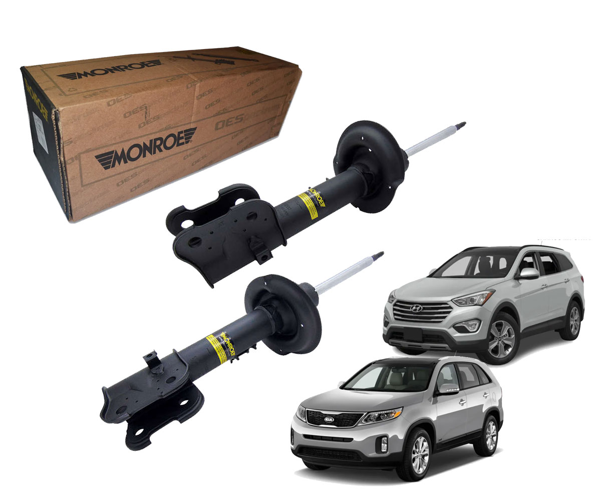 2 Amortecedor Dianteiro Santa Fé Sorento 4x4 2013 2014 2015