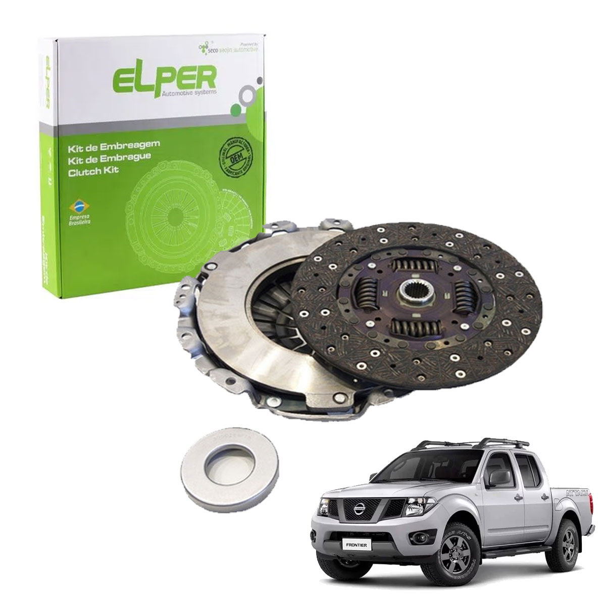 Kit Embreagem Nissan Frontier 2.5 16v 2013 2014 2015 2016