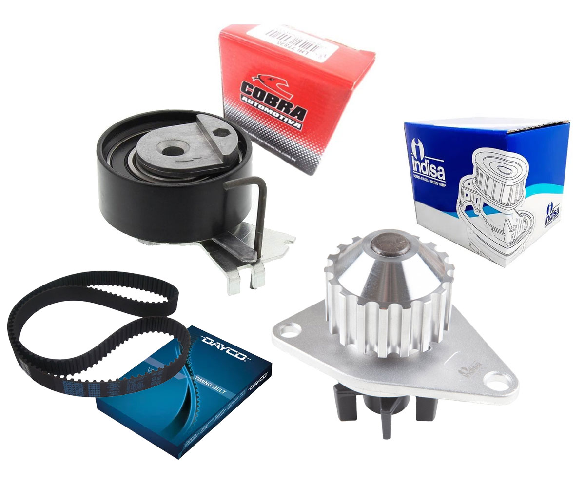 Bomba D'agua + Correia Dentada Tensor C3 1.4 2006 2007 2008