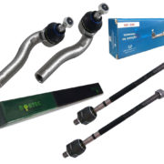 2 Terminal Direção + 2 Braço Axial Palio Fire 2001 Até 2011