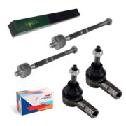 2 Terminal Direção + 2 Braço Axial Sonic 1.6 2012 2013 2014