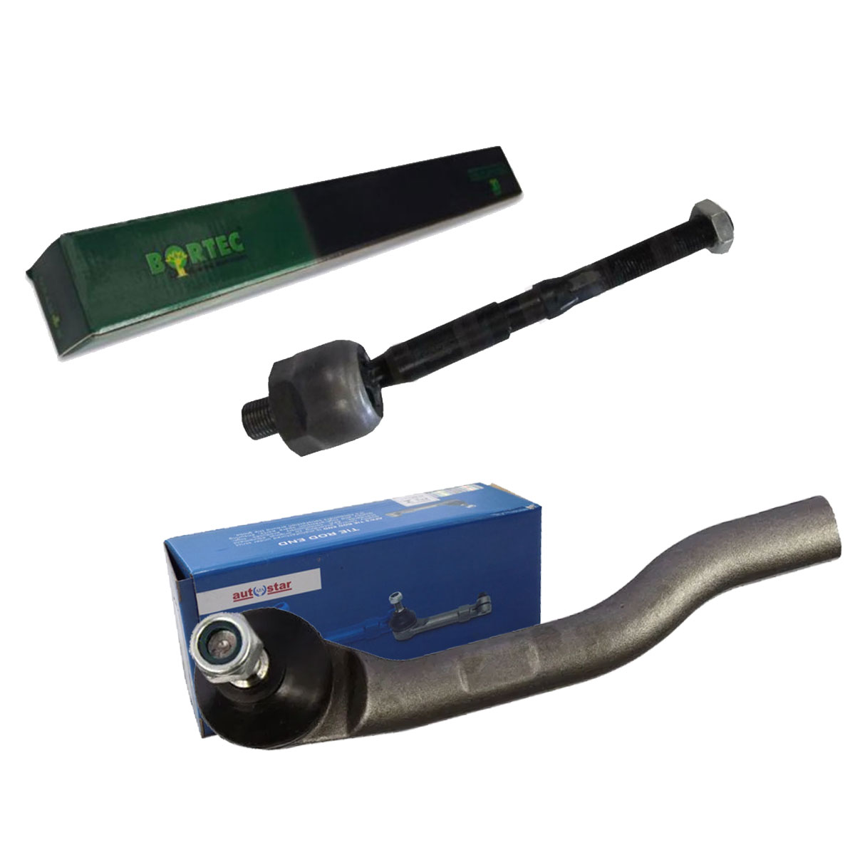 Terminal Direção Esquerdo + Braço Axial Duster 4x2 4x4 Todos