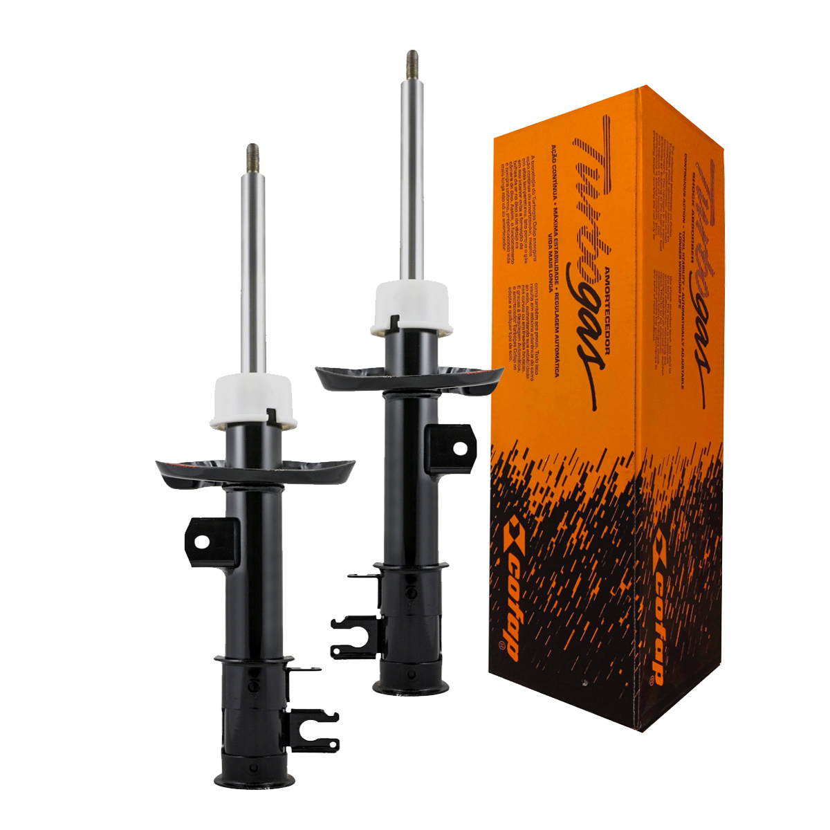 Par de Amortecedores Dianteiros Cofap Punto 1.4 Elx 1.8 Hlx 2007 2008 2009 2010