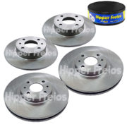 Disco Freio Dianteiro Traseiro Stilo 1.8 16v 2003 2004 2005