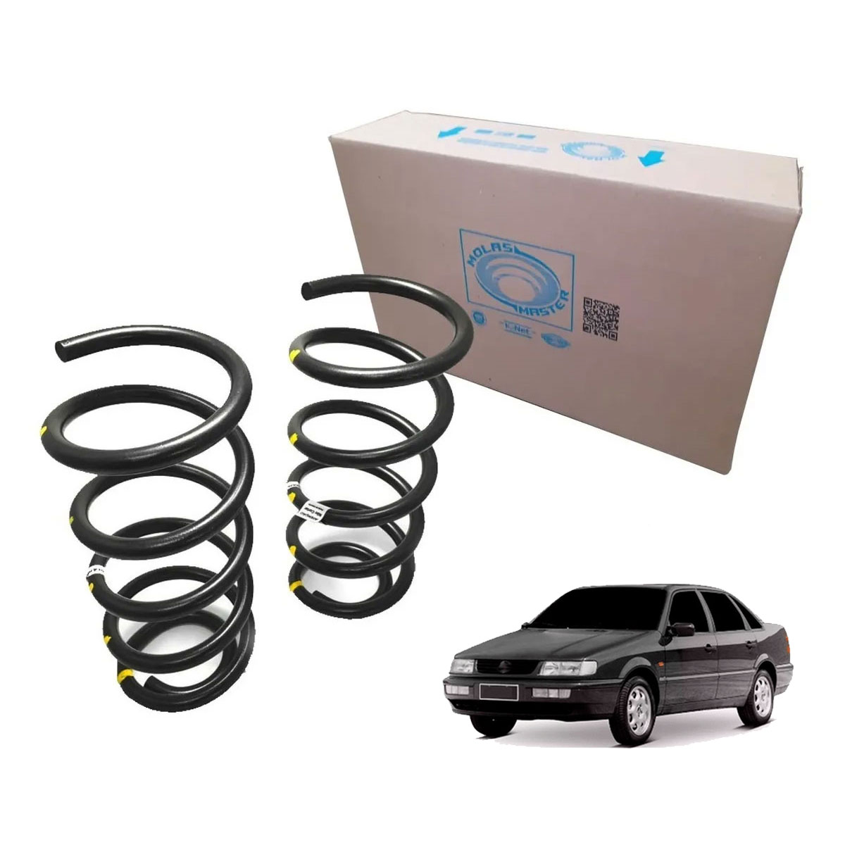 2 Molas Dianteiras Passat Alemão 1994 1995 1996 1997