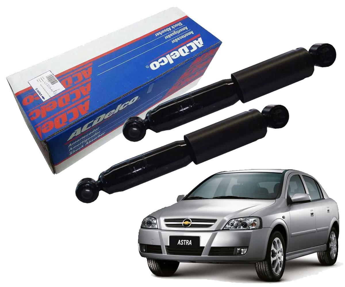 2 Amortecedor Traseiro Acdelco Astra 1.8 2.0 1999 Até 2011