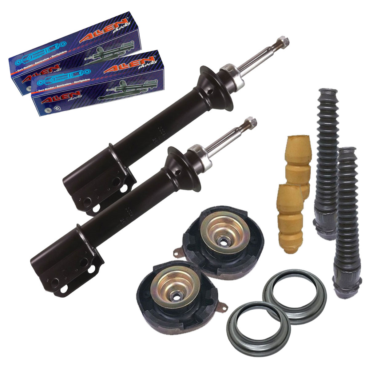 Amortecedor Dianteiro + Kit Megane 2000 2001 2002 2003 2004