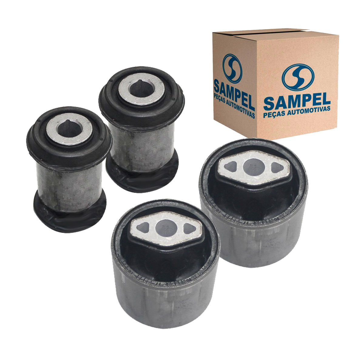 Kit 4 Bucha Bandeja Tracker 2014 2015 2016 2017 2018 2019