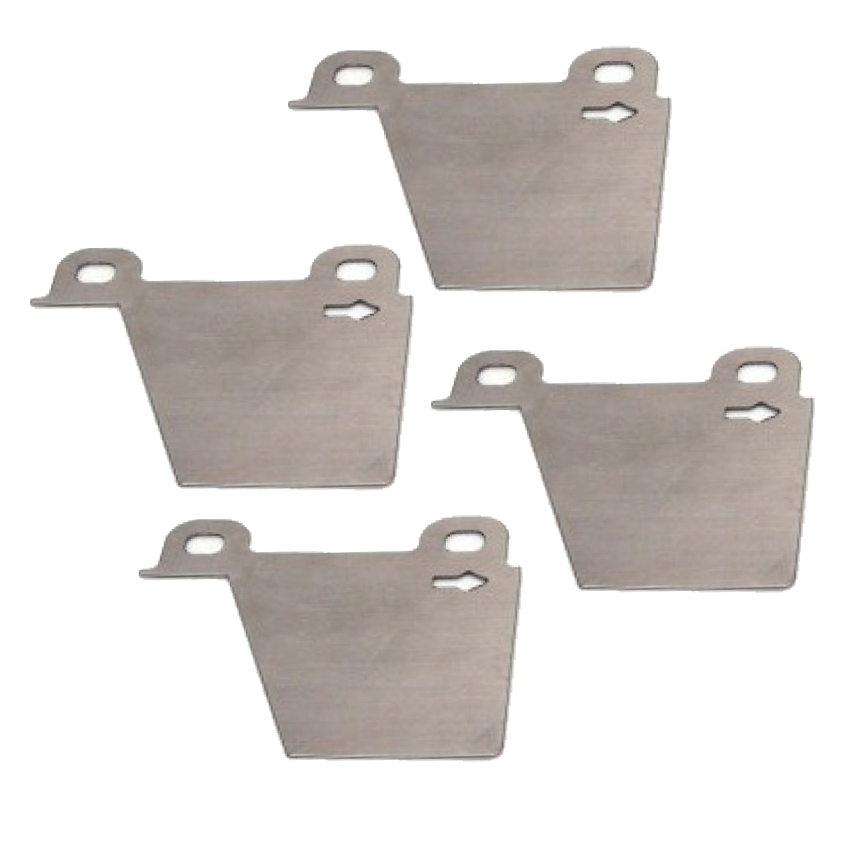 4 Chapa Anti Ruido Pastilha Kombi 2007 2008 2009 2010 2011
