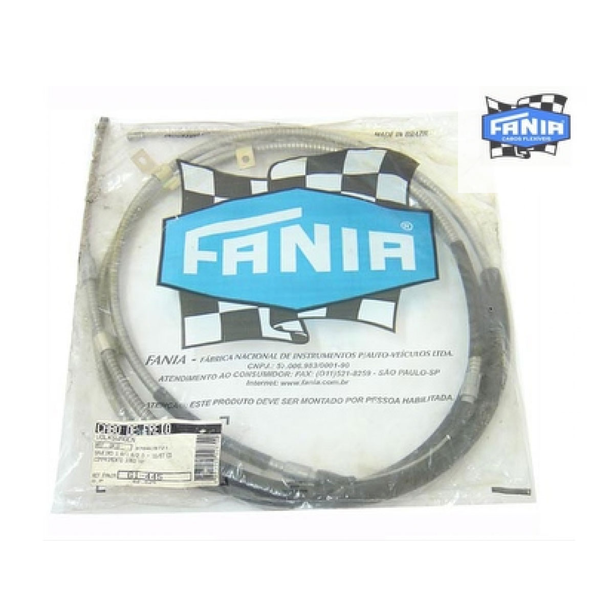 Cabo Freio Mão Saveiro G2 G3 1997 1998 1999 2000 2001 2002