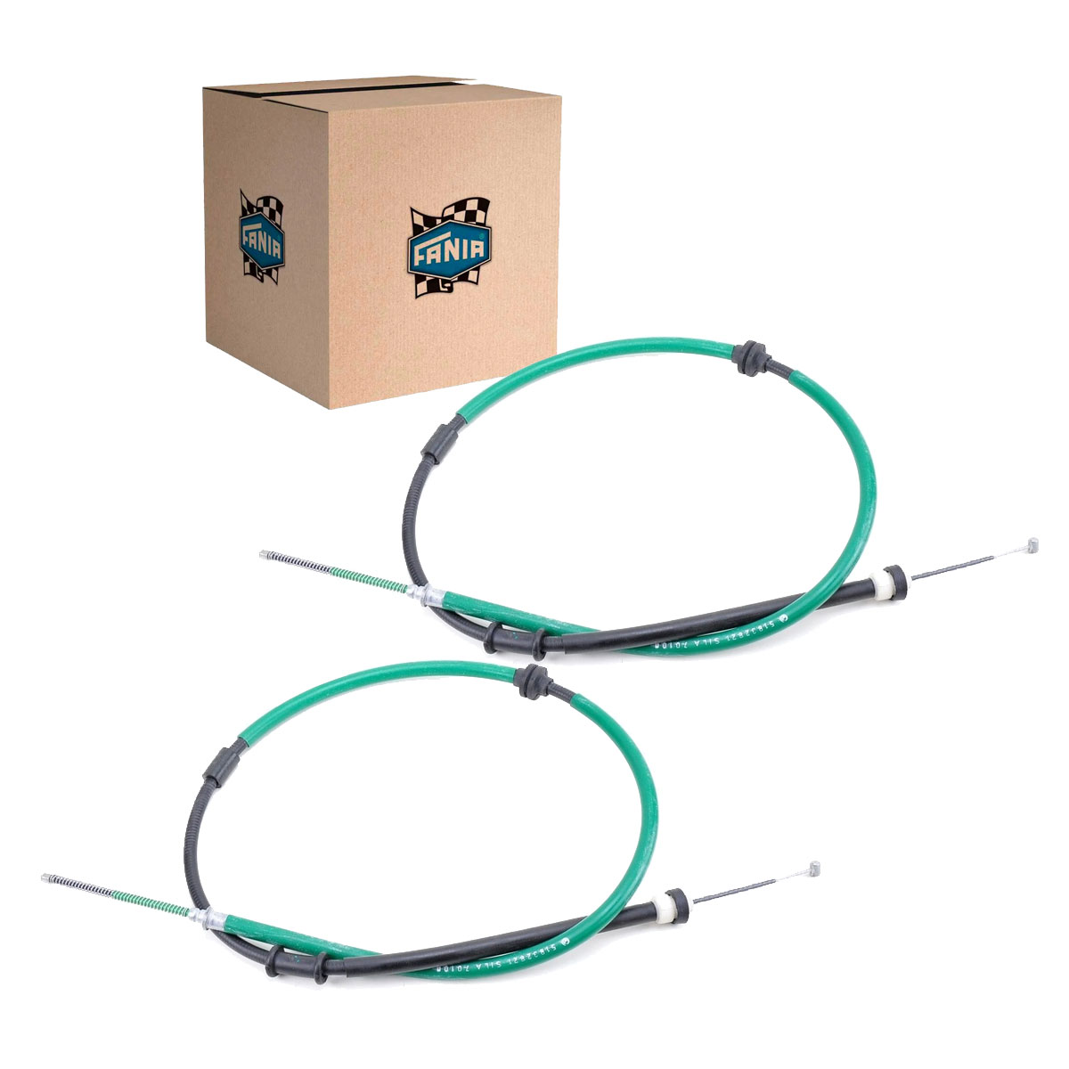 Kit 2 Cabo Freio Punto Hlx Sporting 1.8 8v 2008 2009 2010