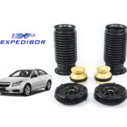 Kit 2 Coxim Batente Dianteiro Cruze 2011 2012 2013 2014 2015
