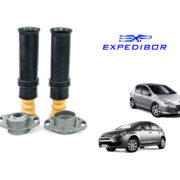 Kit Coxim Batente Traseiro 307 C4 2005 2006 2007 2008 2009