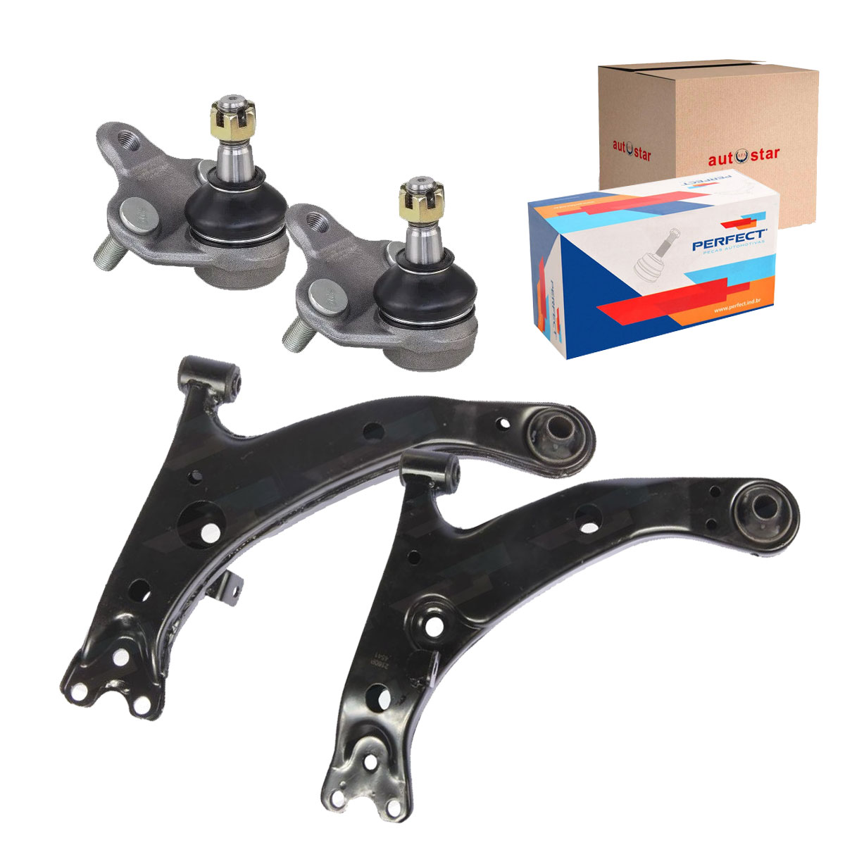 2 Bandeja Balança Com Pivo Corolla 1997 1998 1999 2000 2001