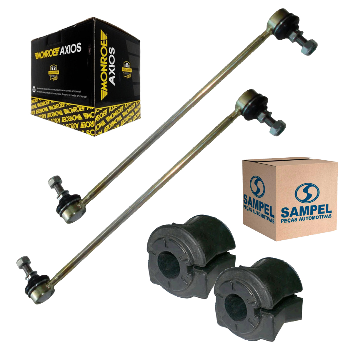 2 Bieleta + 2 Bucha Da Barra Punto Linea 2008 2009 2010 2011