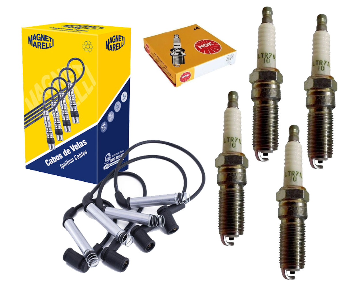 Kit Cabo De Vela + Vela Ka 1.0 Flex 2008 2009 2010 2011 2012