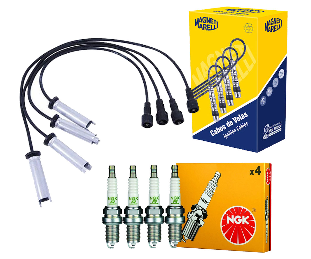 Jogo Cabo De Vela + Vela Omega Suprema 2.2 8v 1995 1996 1997