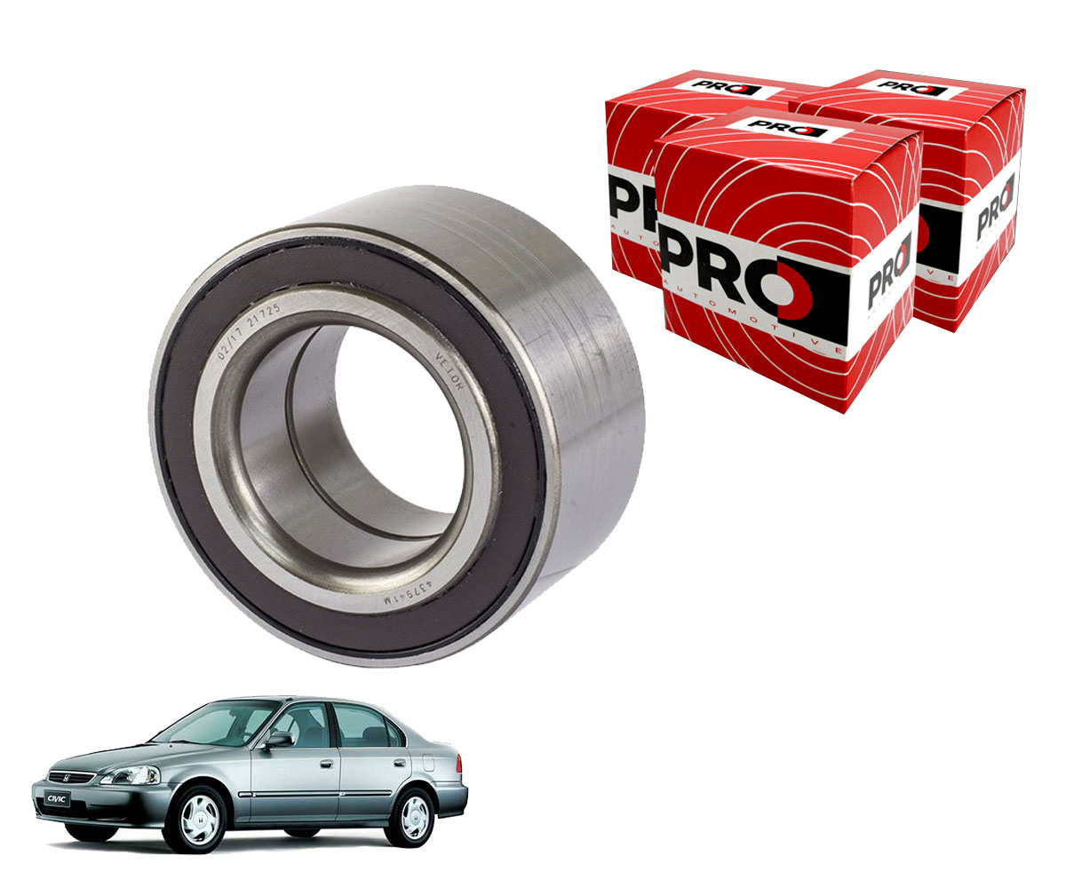 1 Rolamento Roda Dianteira Civic 1999 2000 2001 2002 C/ Abs