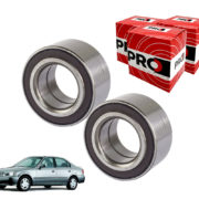 2 Rolamento Roda Dianteira Civic 1999 2000 2001 2002 C/ Abs