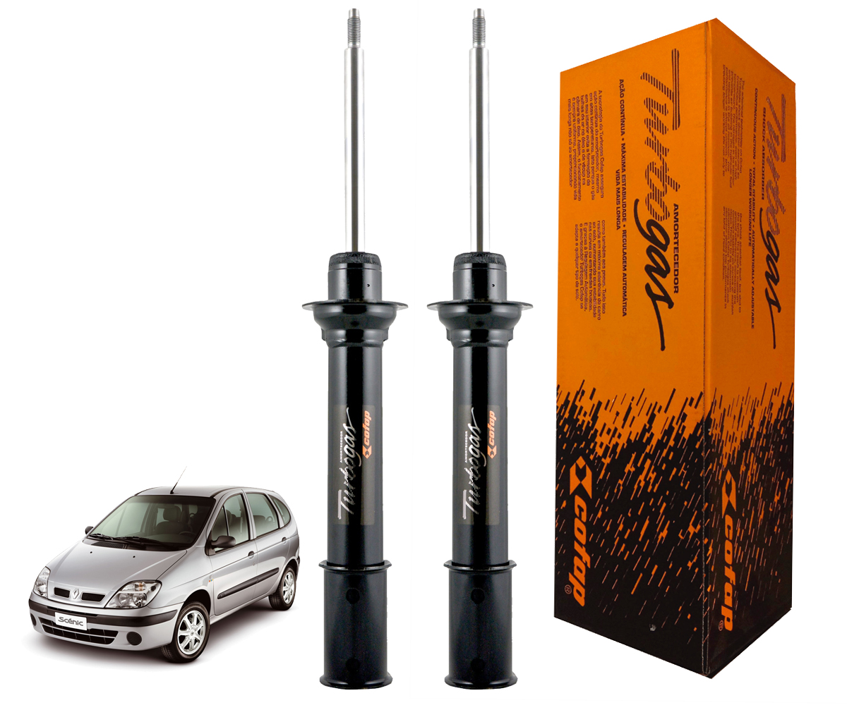 2 Amortecedor Dianteiro Scenic 1999 2000 2001 2002 2003 2004