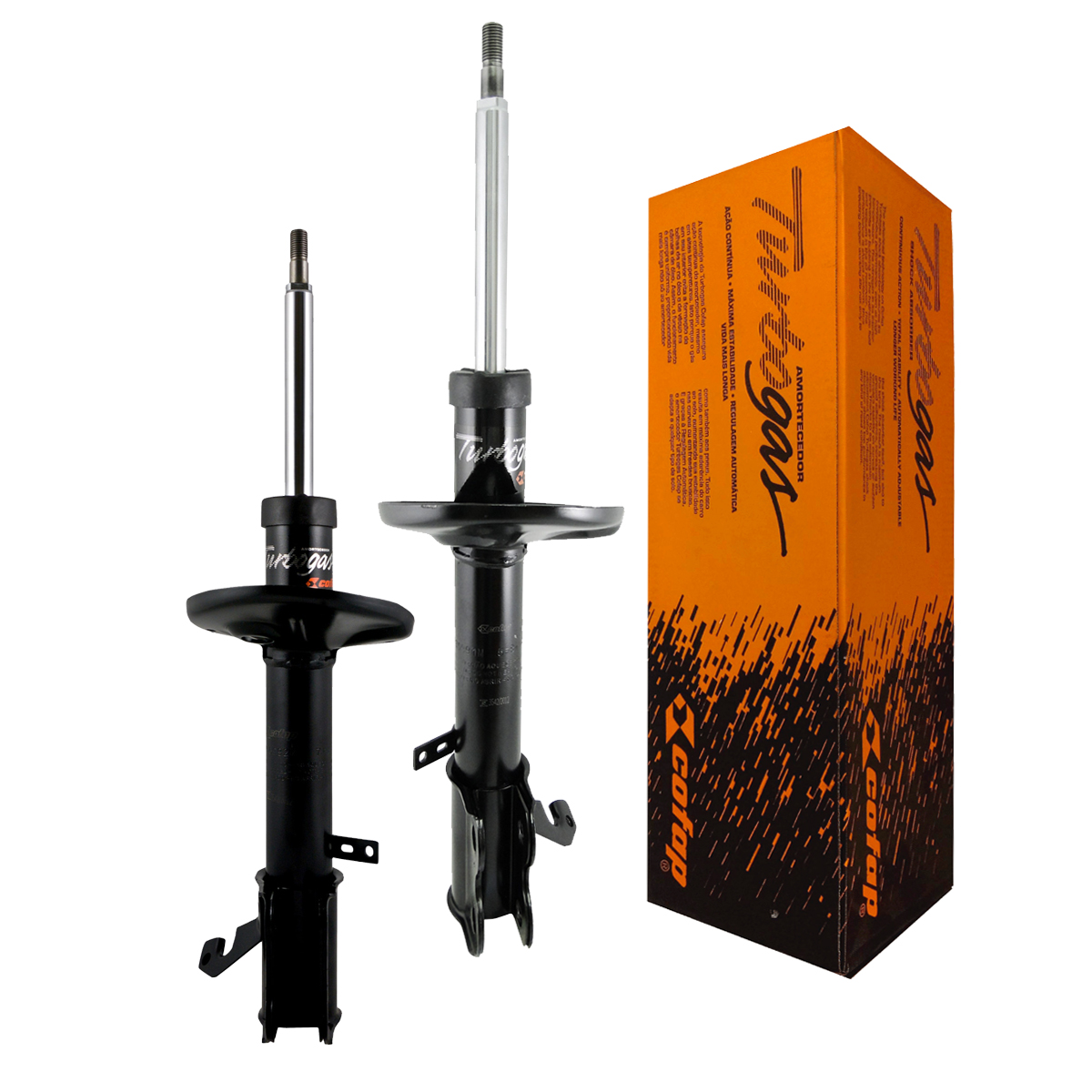 2 Amortecedores Dianteiros Corolla 1998 1999 2000 2001 2002