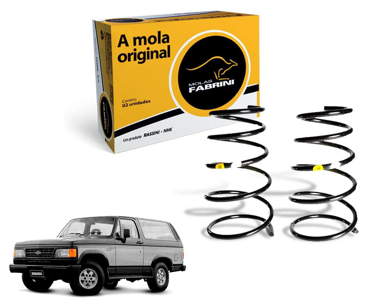 2 Mola Dianteira Bonanza 6cc 1985 1986 1987 1989 1991 1992