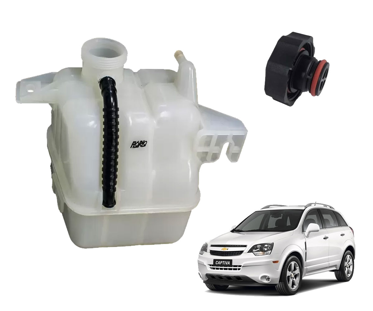 Reservatorio Radiador C/ Tampa Captiva 2008 2009 2010 2011