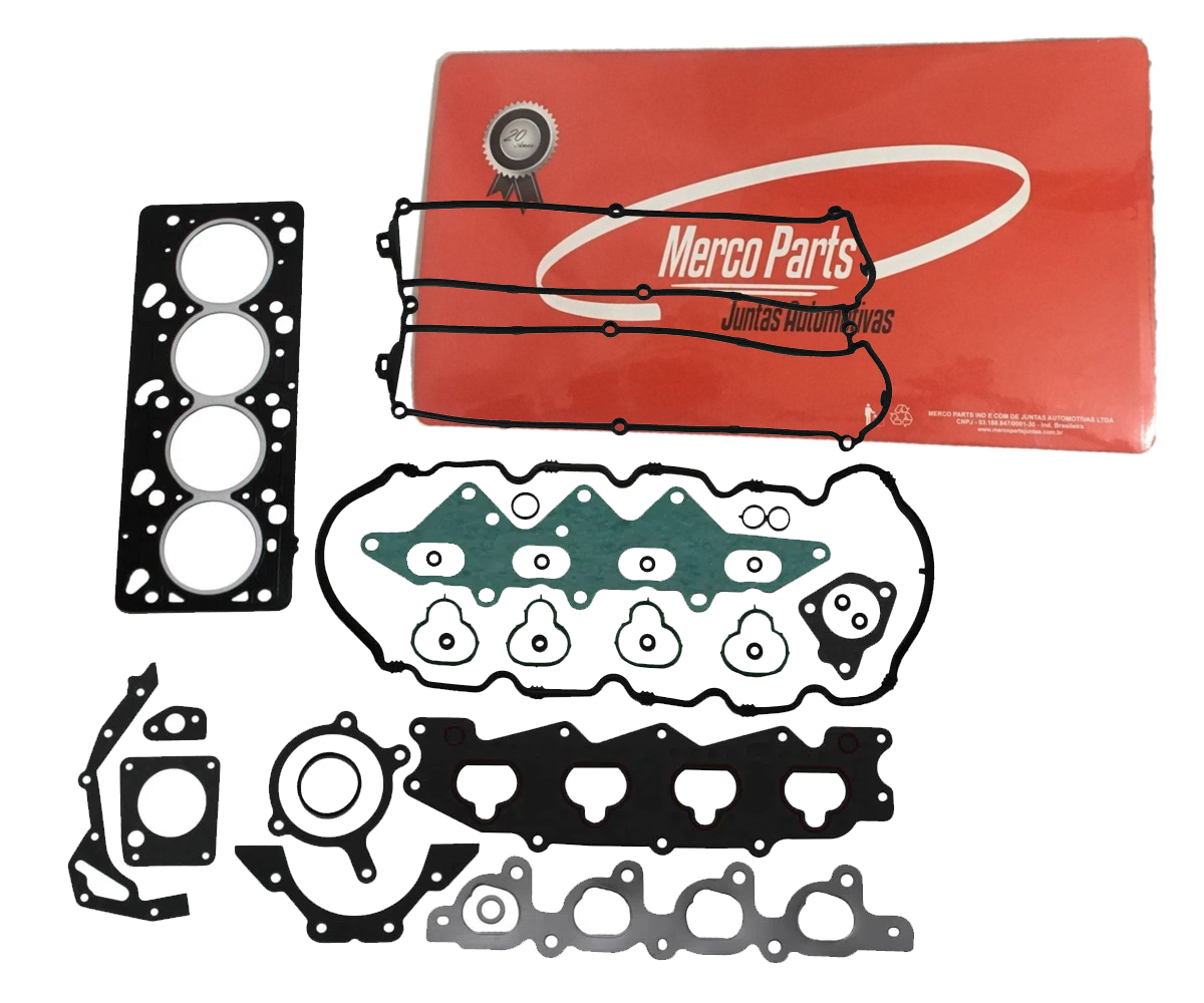 Jogo De Junta Motor Escort 1.8 16v Zetec 1997 1998 1999 2000