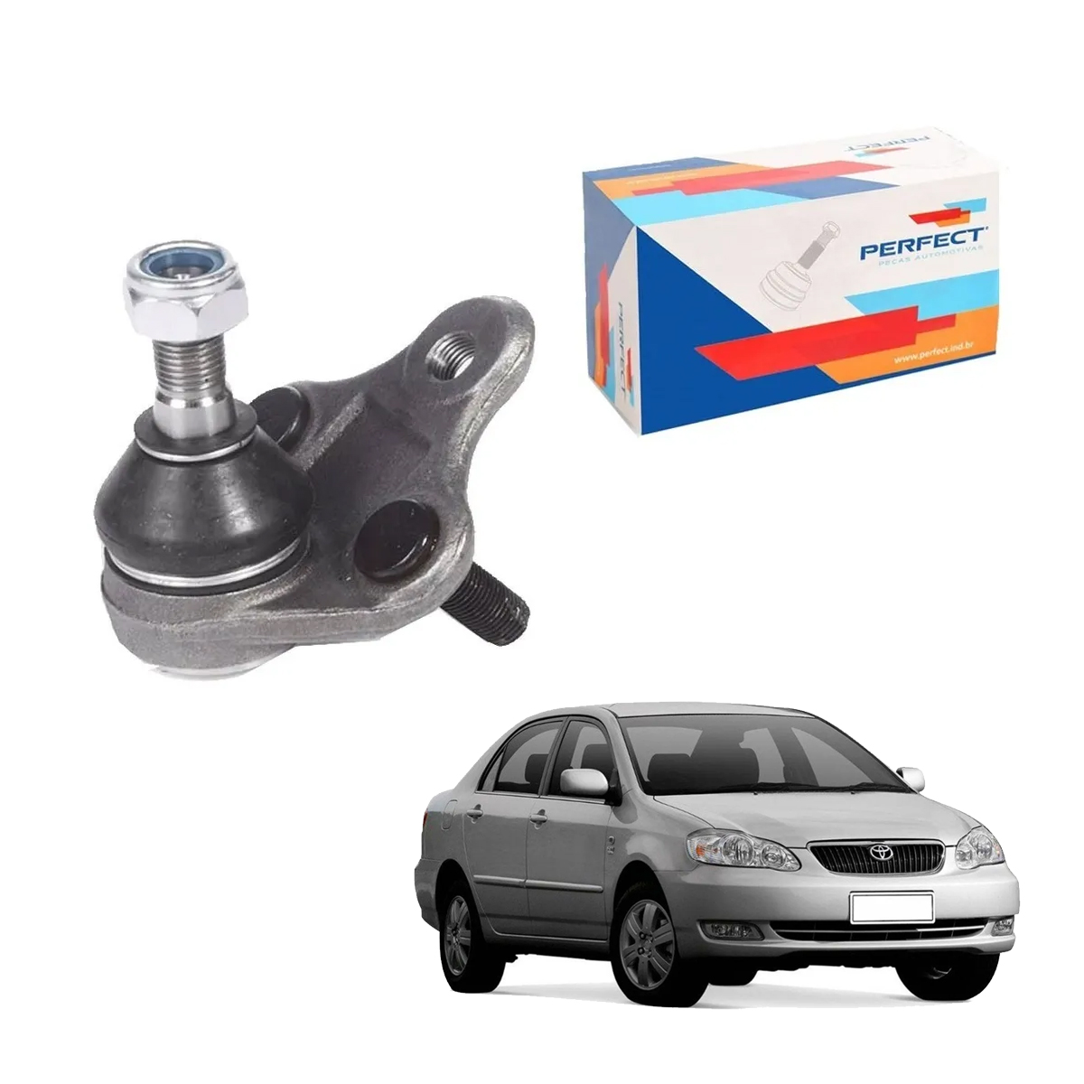 1 Pivo Bandeja Corolla Fielder 2003 2004 2005 2006 2007 2008