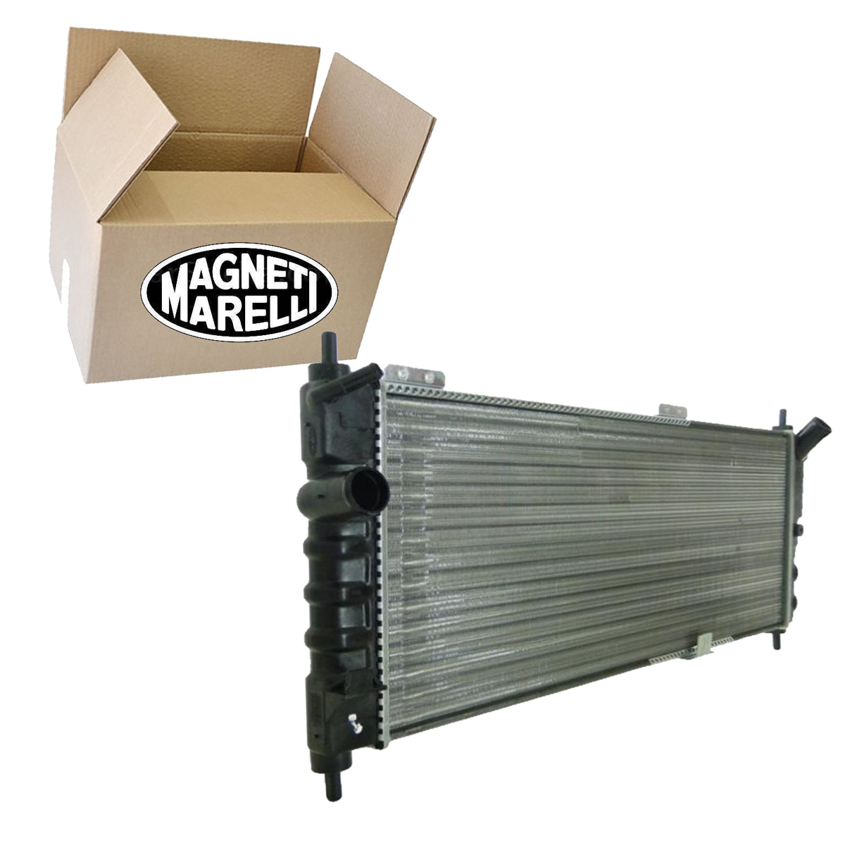 Radiador De Água Corsa 1996 1997 1998 1999 2000 2001 Com Ar