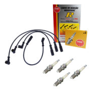 Kit Cabo + Vela Palio 1.6 8v 1996 1997 1998 1999 Argentino